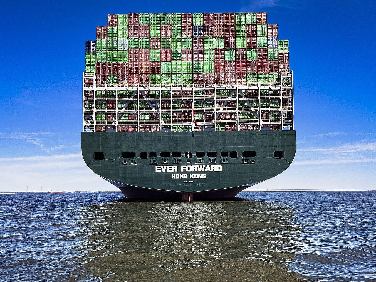 The container ship Ever Forward - 220420-A-OX377-2006